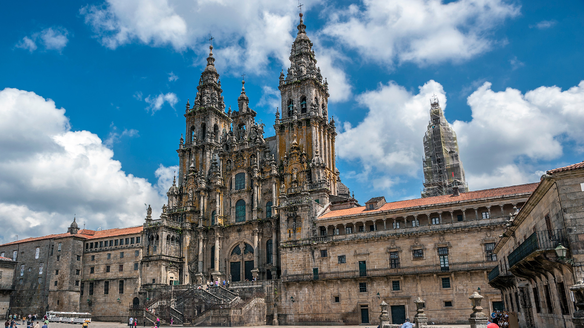 Cathedral of Santiago de Compostela , Spain. 