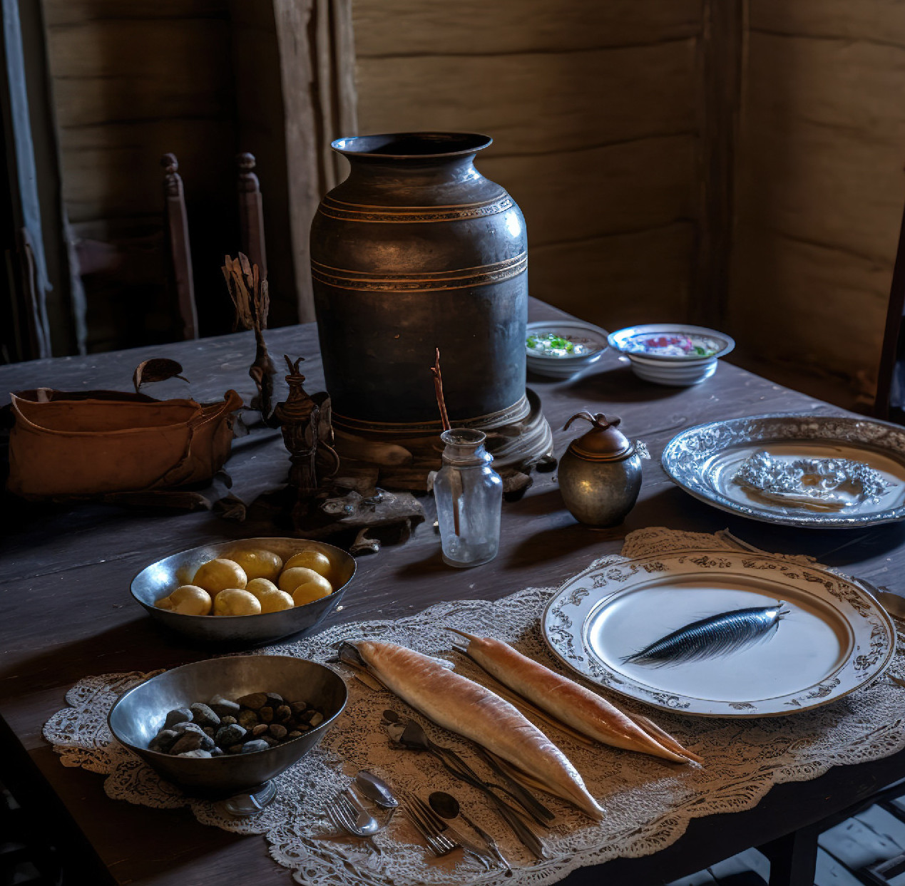 Húst hússal és néhány fánk