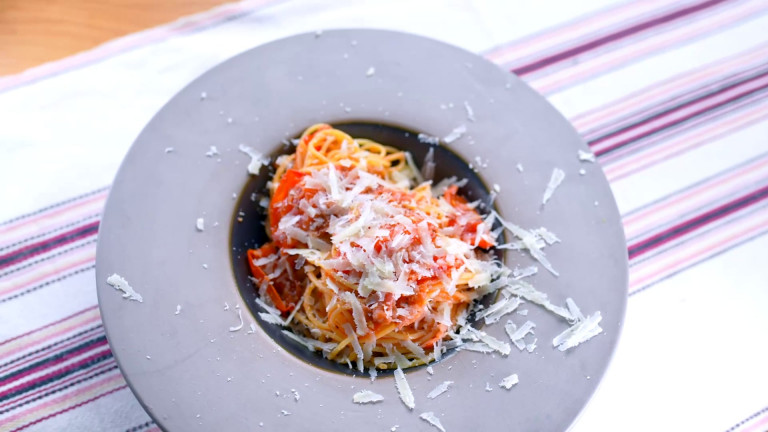 Spagetti amatriciana: a zseniális tízperces olasz pasta