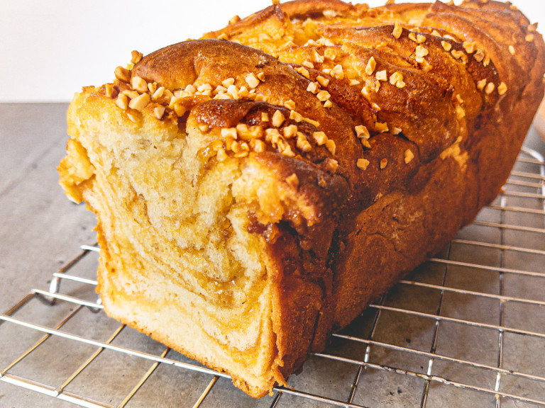 Karamellás babka, mascarponekrémmel töltve