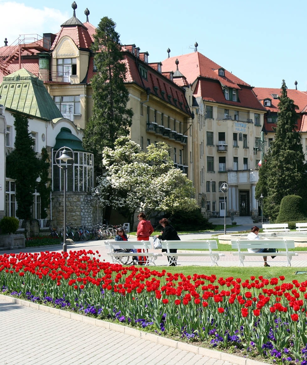 Pöstyén, a legszebb felvidéki fürdőváros