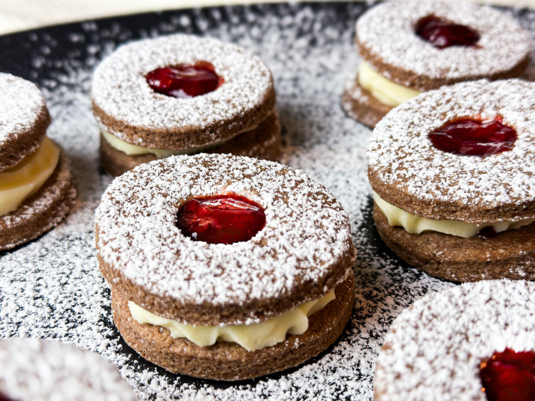 Kakaós linzer (laktózmentesen)