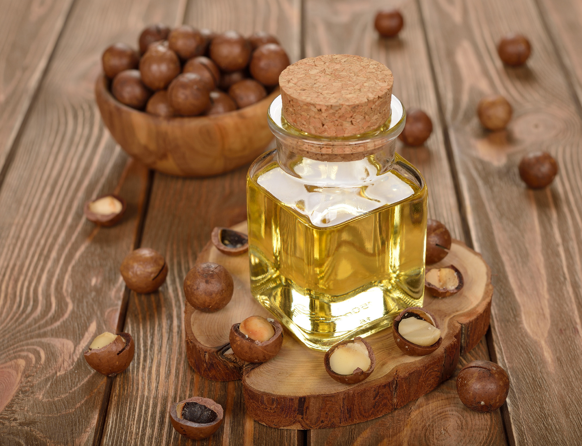 Macadamia nut oil