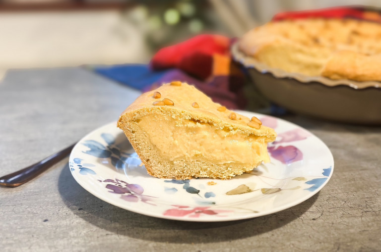 Torta della nonna (nagymama tortája)