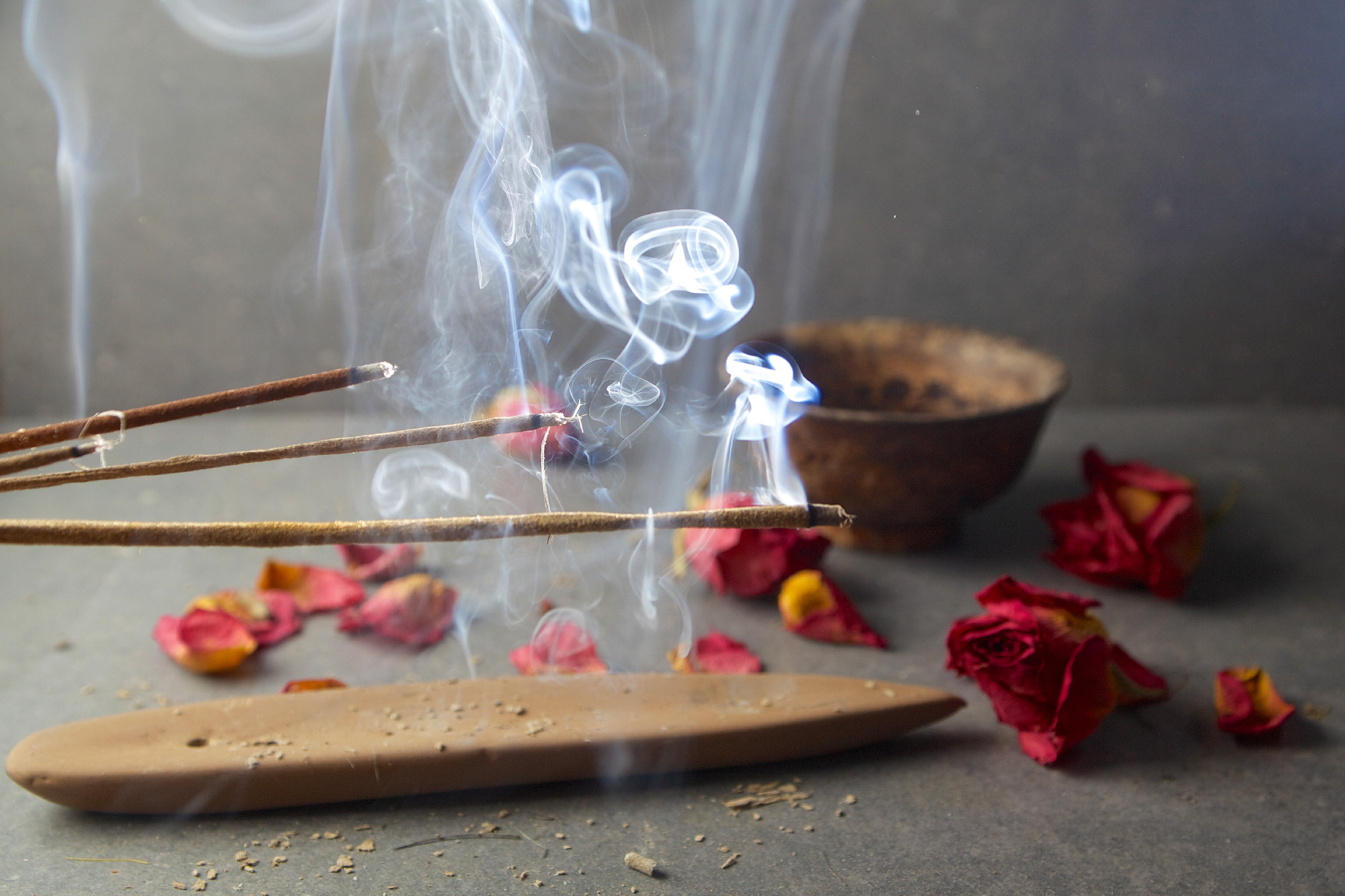 Incense stick. Aromatherapy