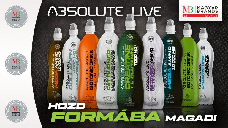 Absolute Live: díjazták az innovatív magyar sportitalt (x)