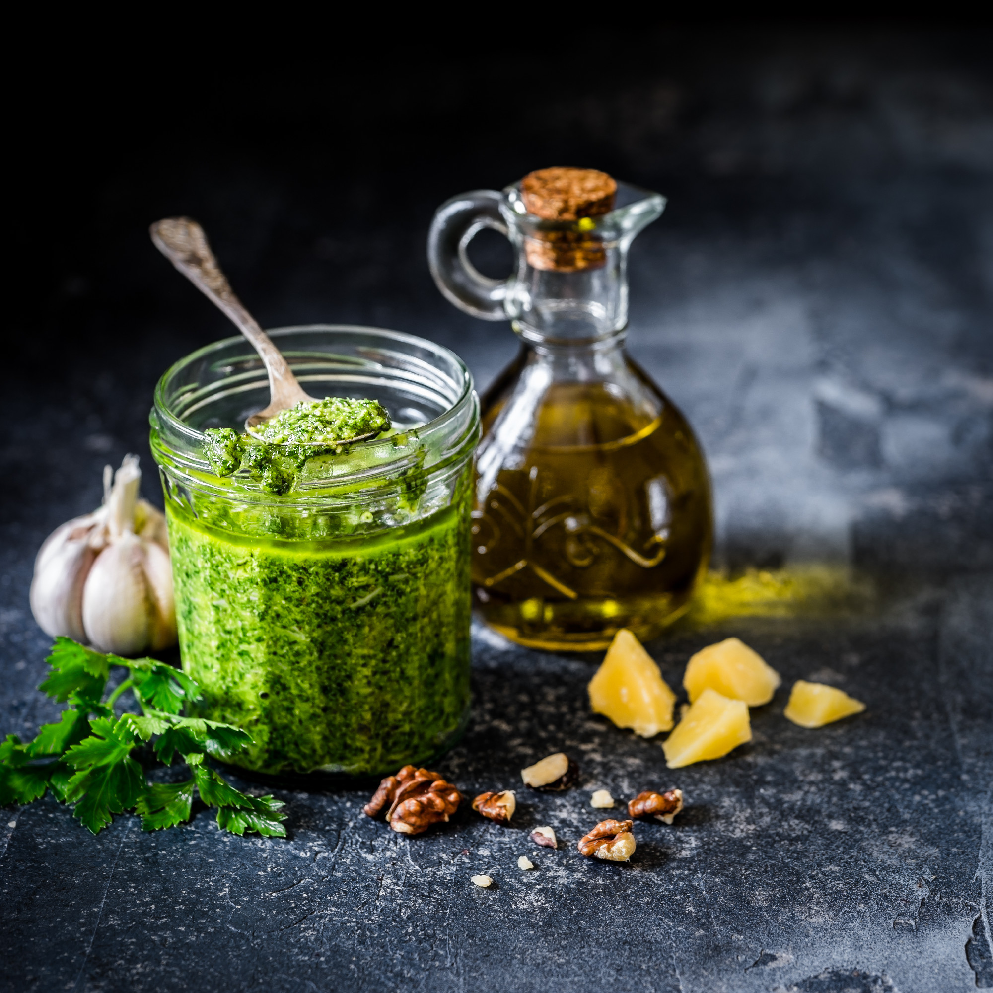 Parsley and Walnut Pesto