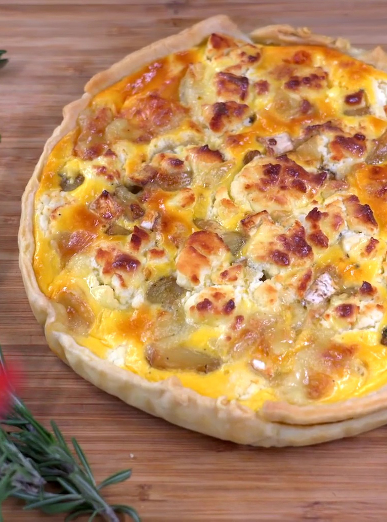 Fokhagymás pite