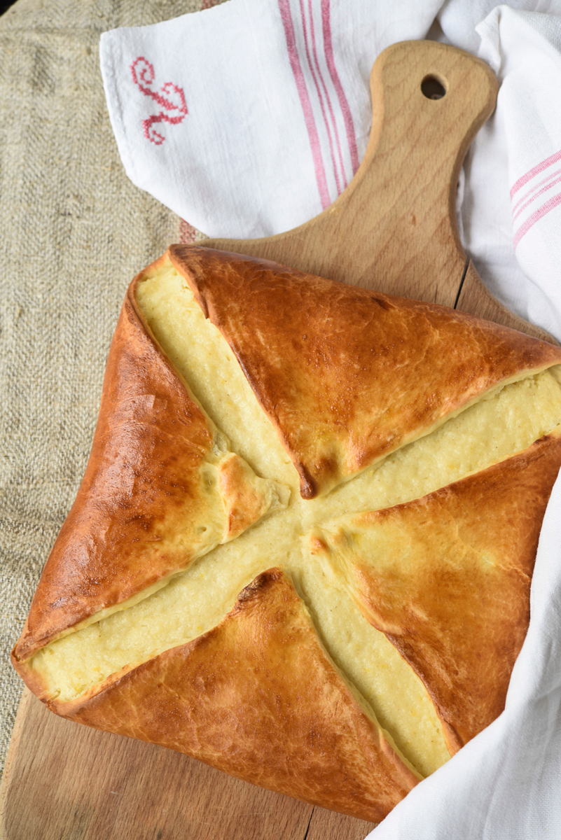 Grízes lángos