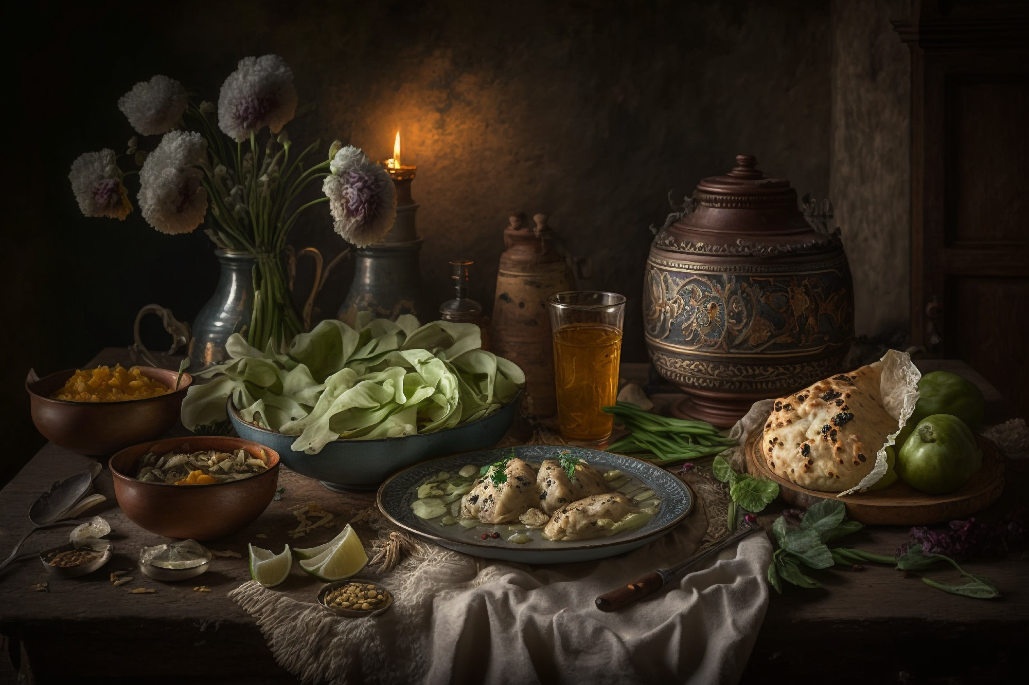 Russian cuisine with Russian products. lunch and national cuisine. Food and nutrition. tasty set of delicious food. . Traditional authentic snack and hearty meal. different dishes