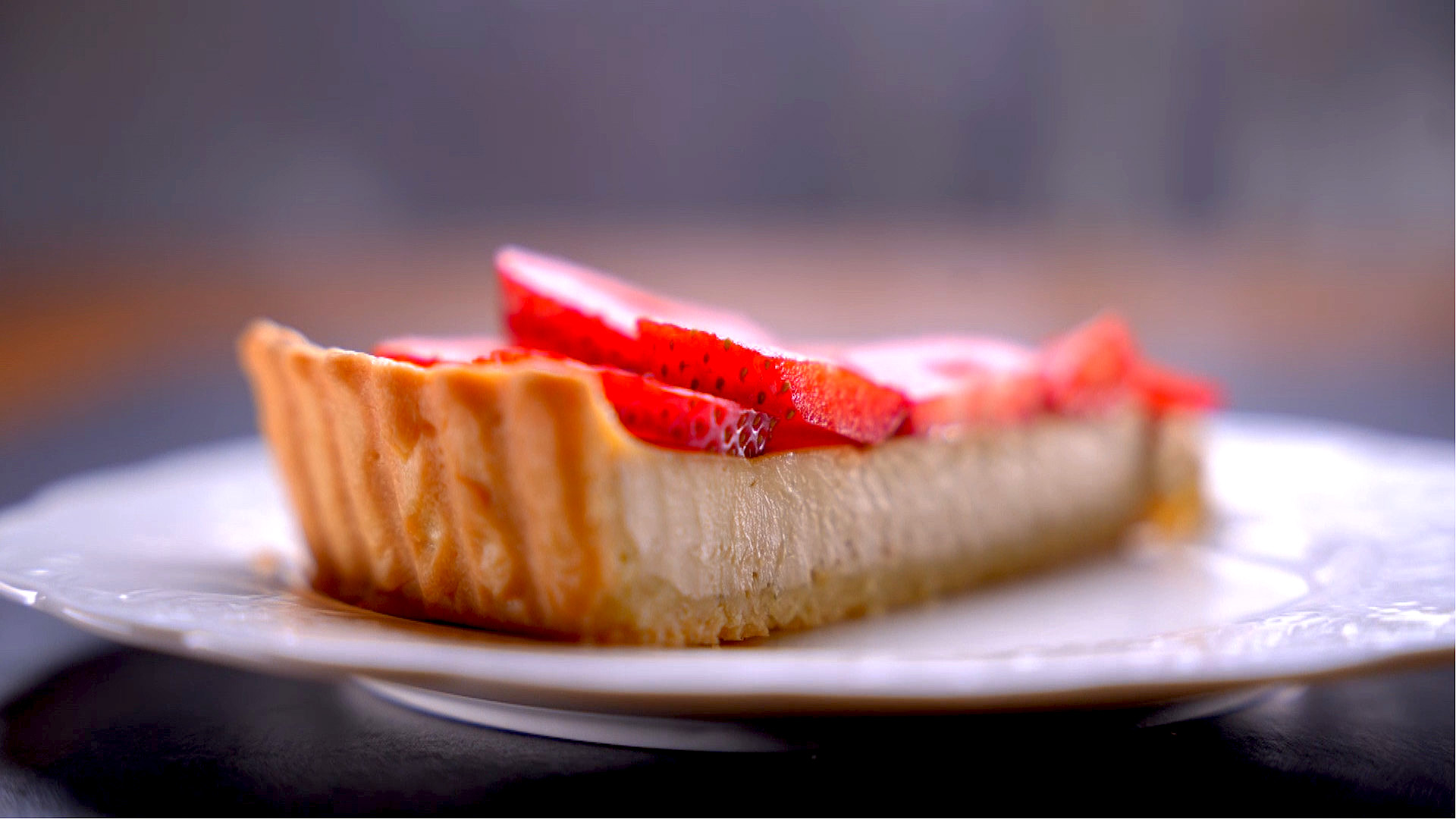 Epres, kamillás tarte