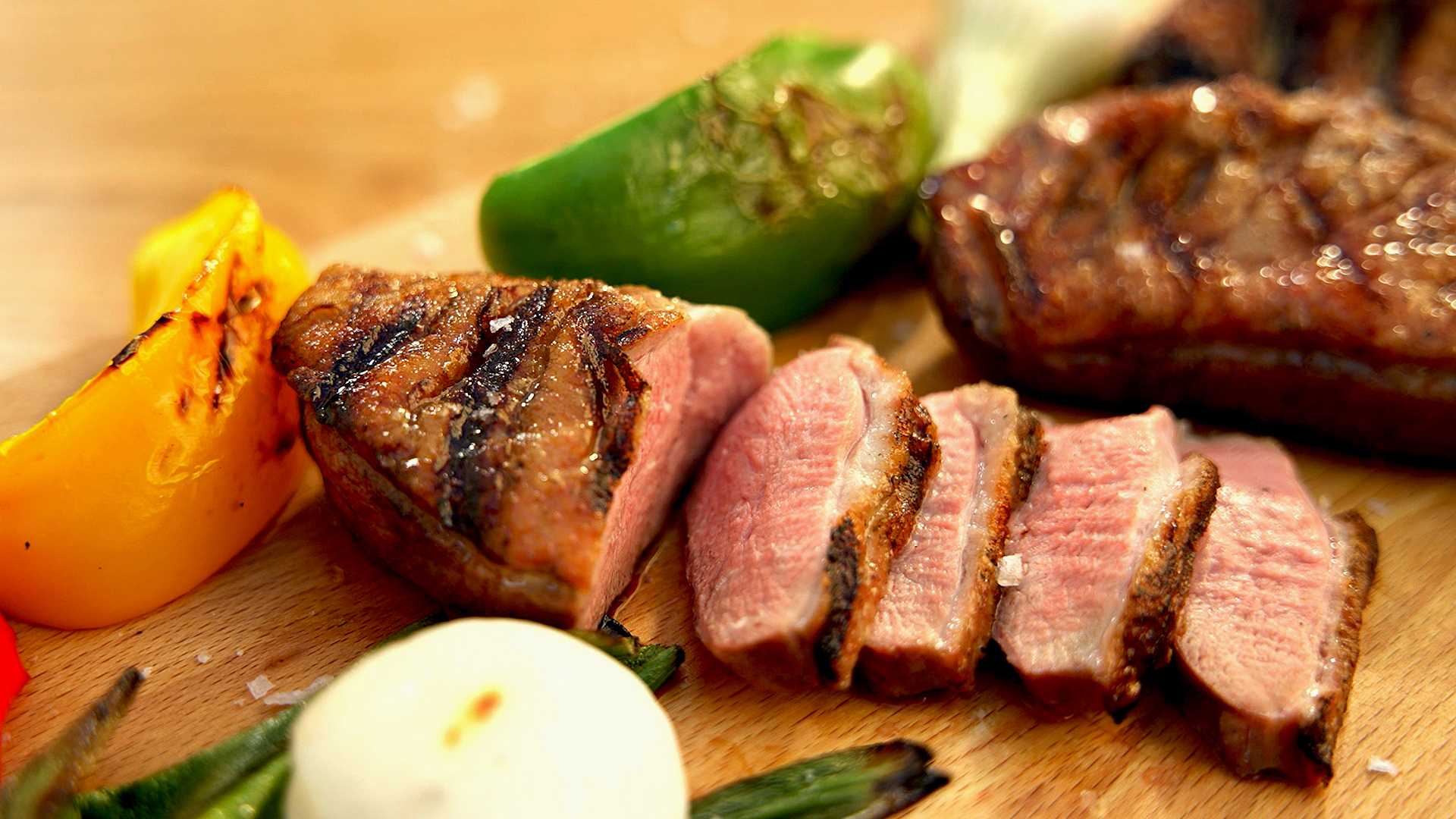 Rosé kacsamell grillen