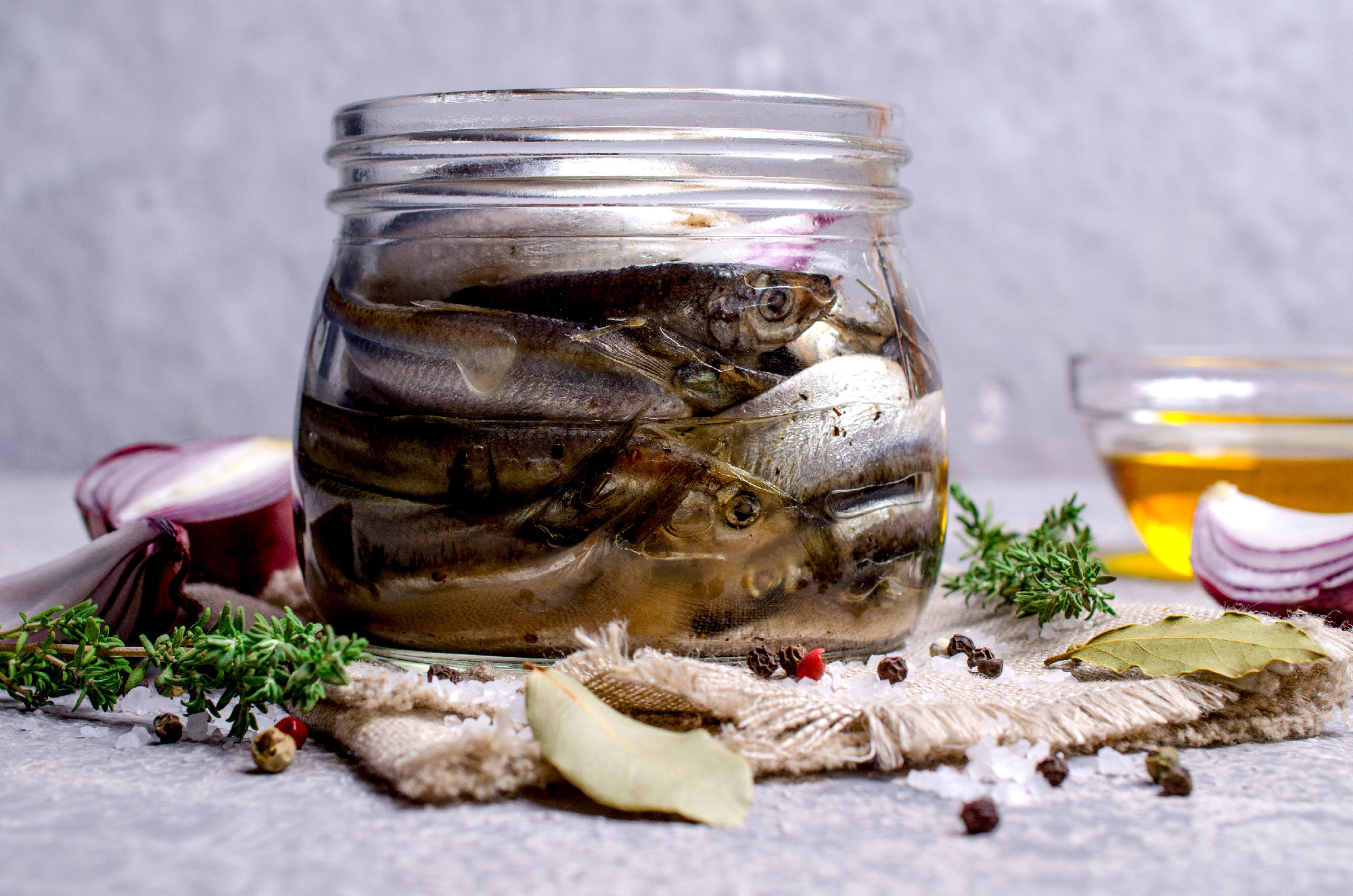 Organic fermented small fish