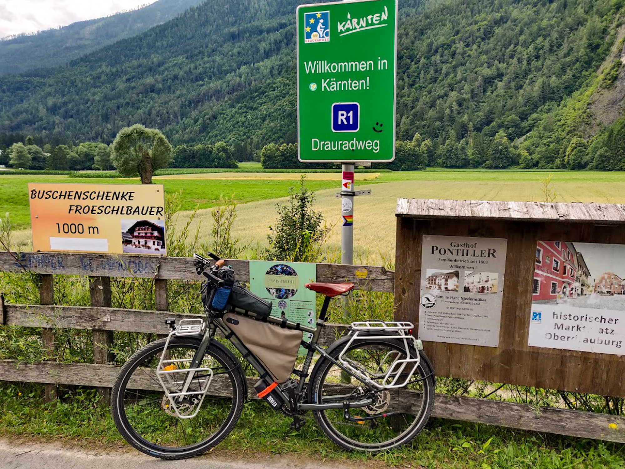 A Dolomitoktól a Pannon-síkságig: a Dráva menti kerékpárúton tekertünk