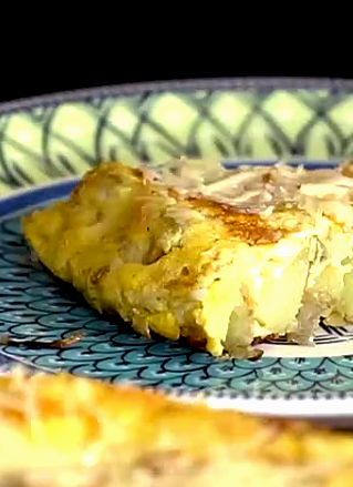 Spanyol burgonyás omlett