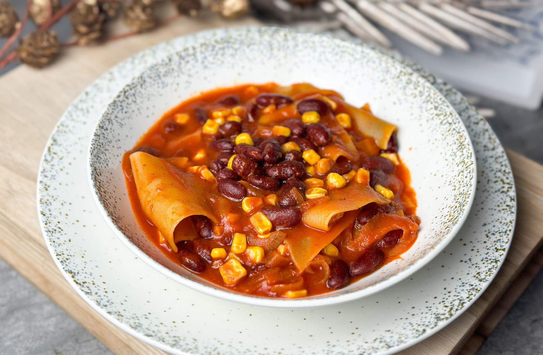 Vegetáriánus chilis bab