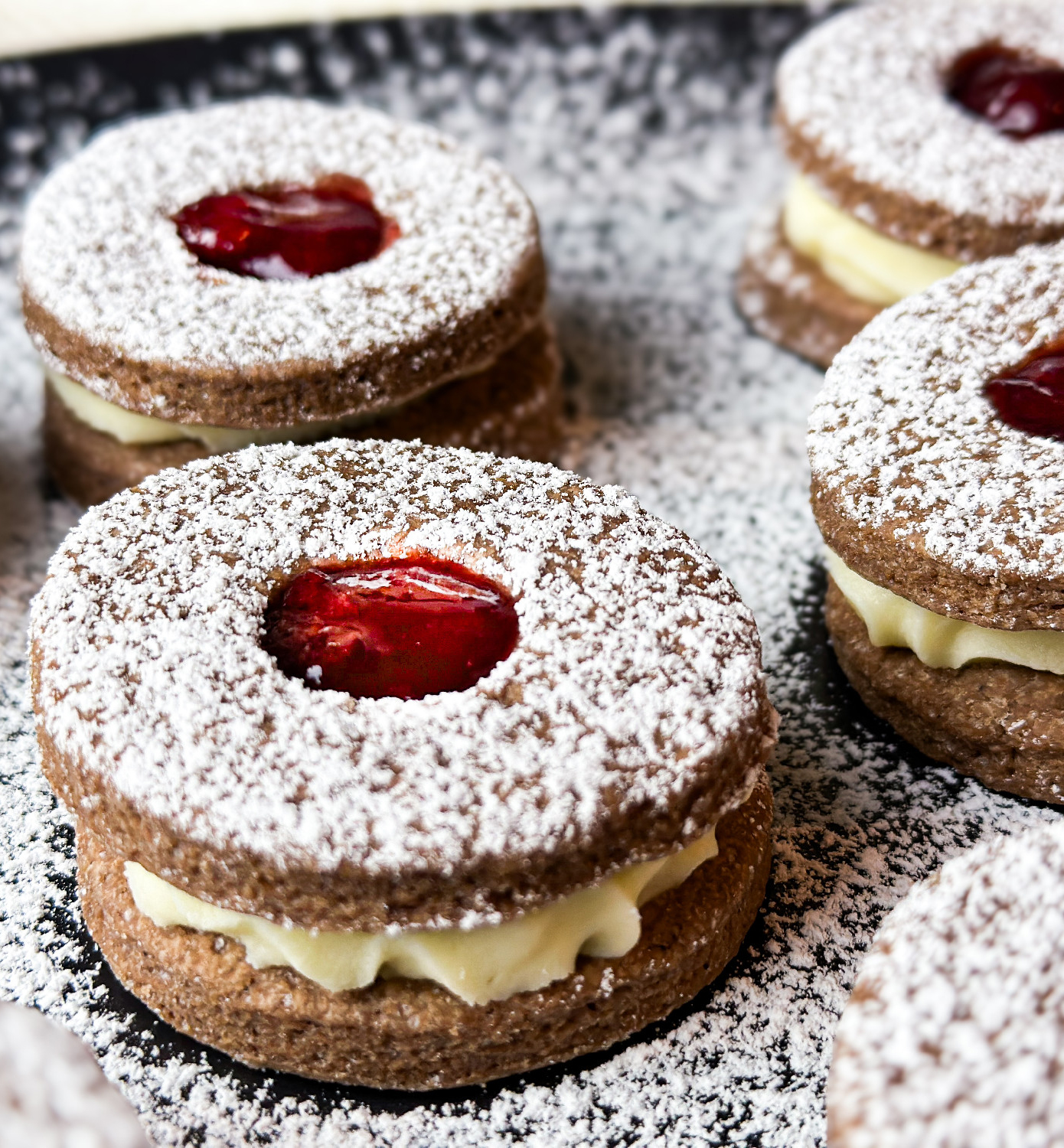 Kakaós linzer (laktózmentesen)