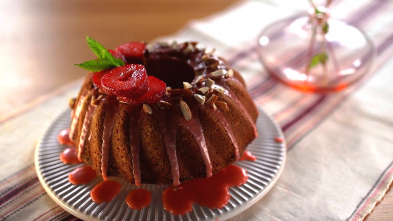 Mandulás kevert kuglóf