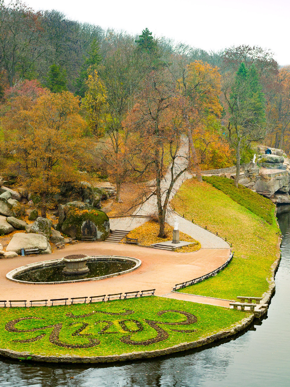 Történelmi kertek sorozat: a Sofiyivka Park