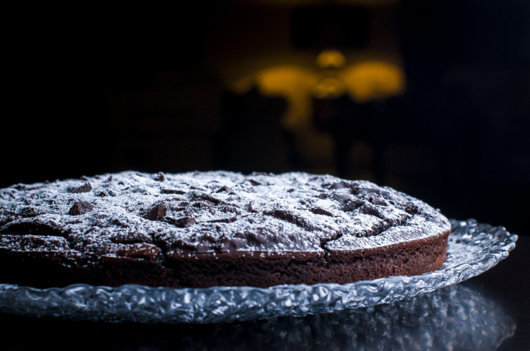 Babos csokoládétorta