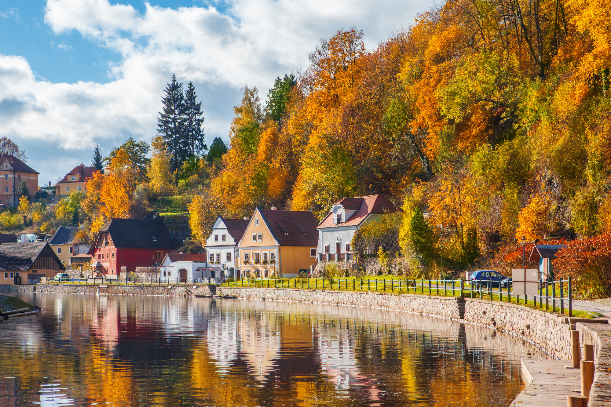 Autumnal Cesky Krumlov