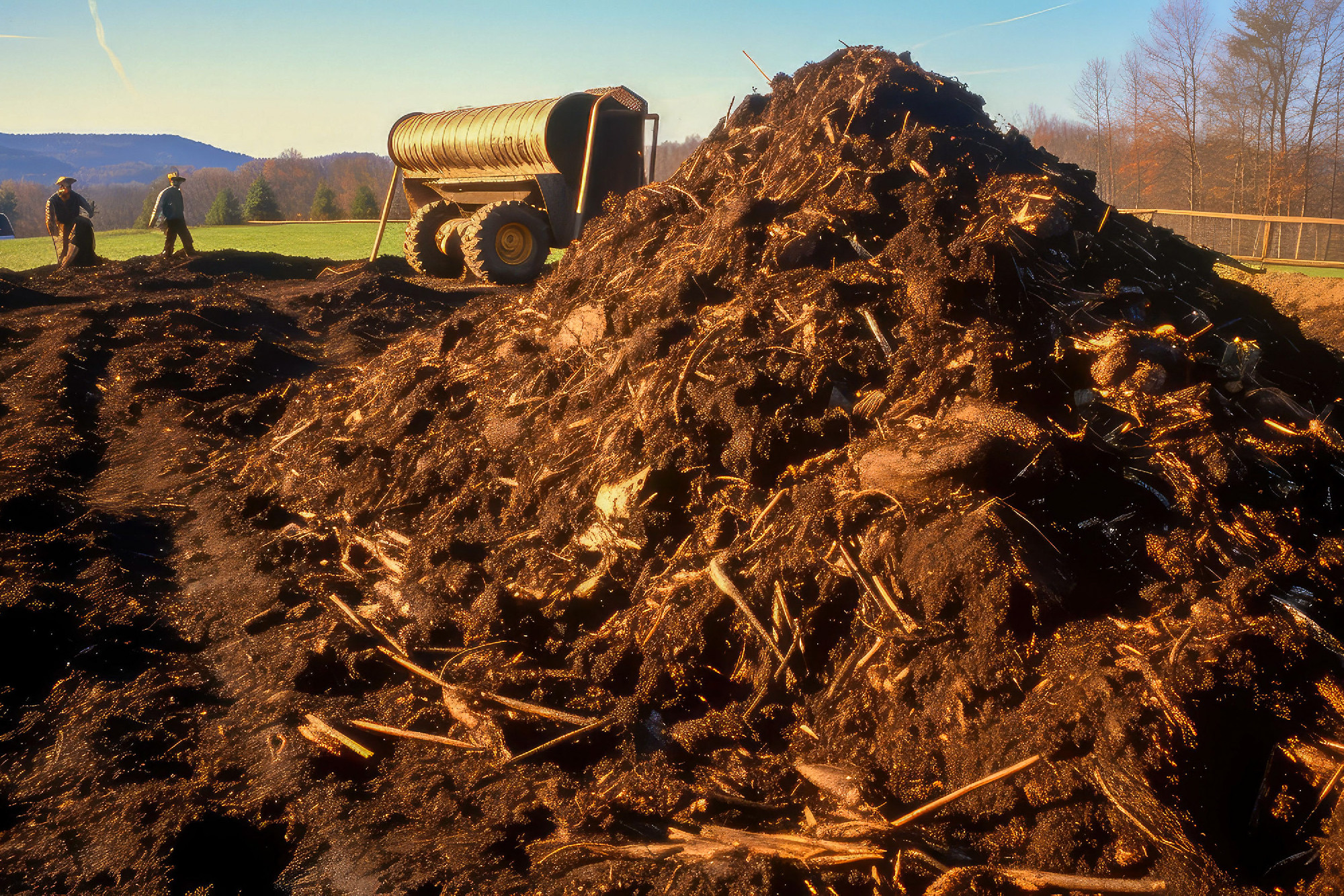 gardening farm compost