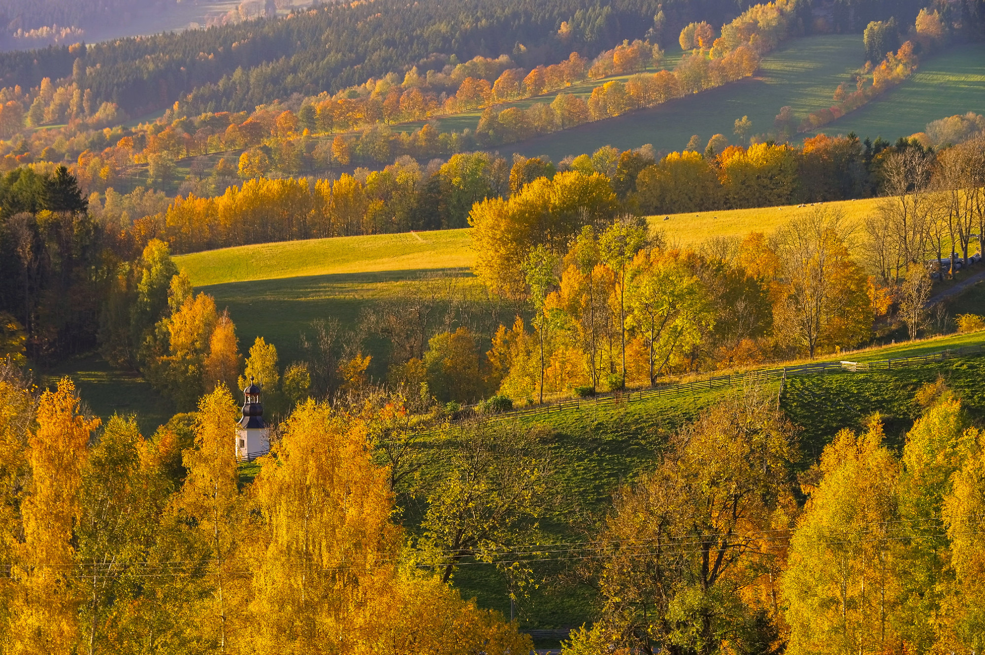 Giant  Mountains in autumn, Bohemia