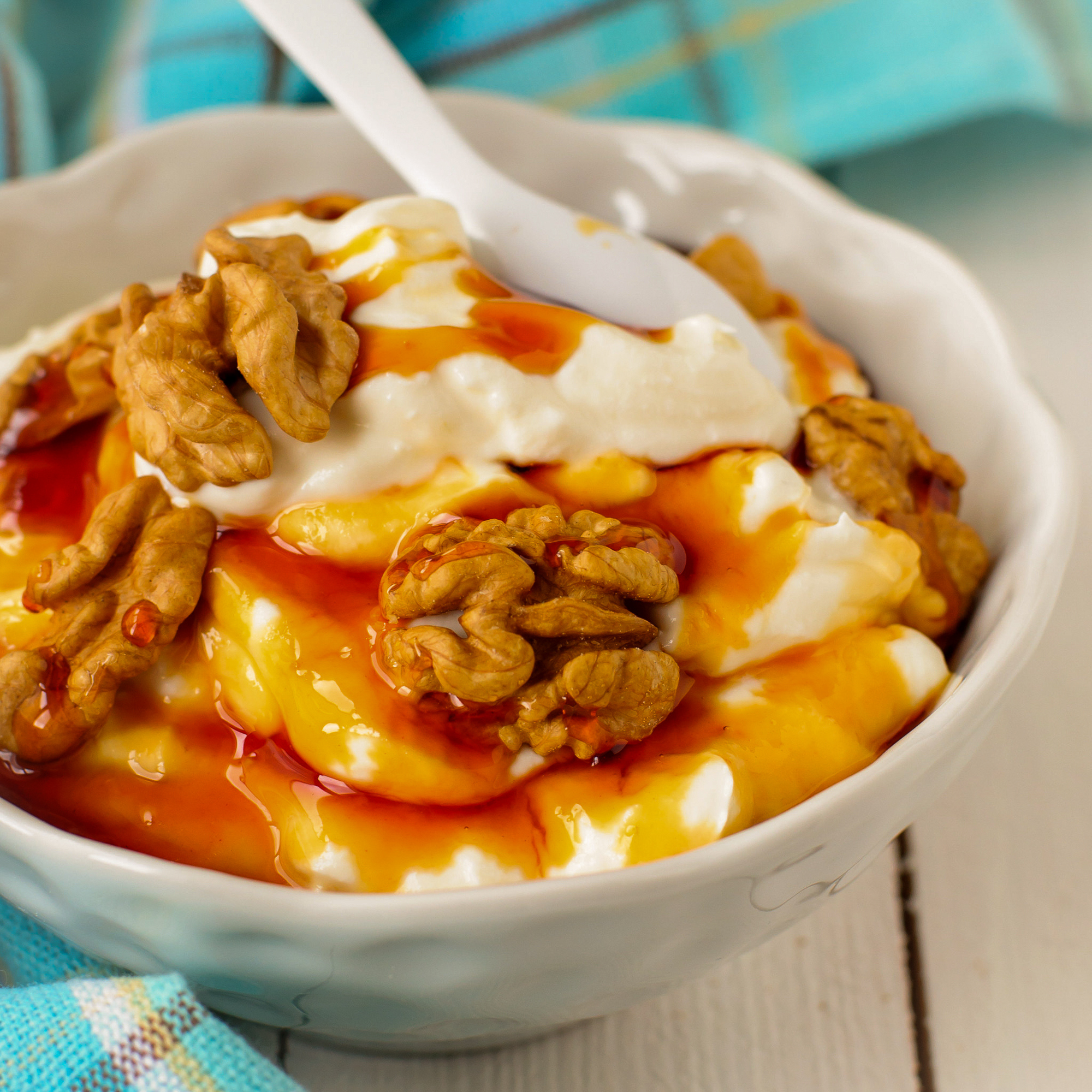 Greek Yoghurt in a Bowl