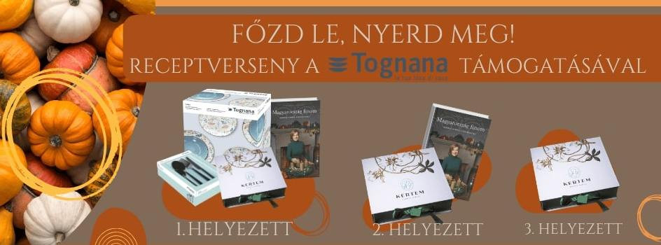 Receptversenyt hirdetünk! 