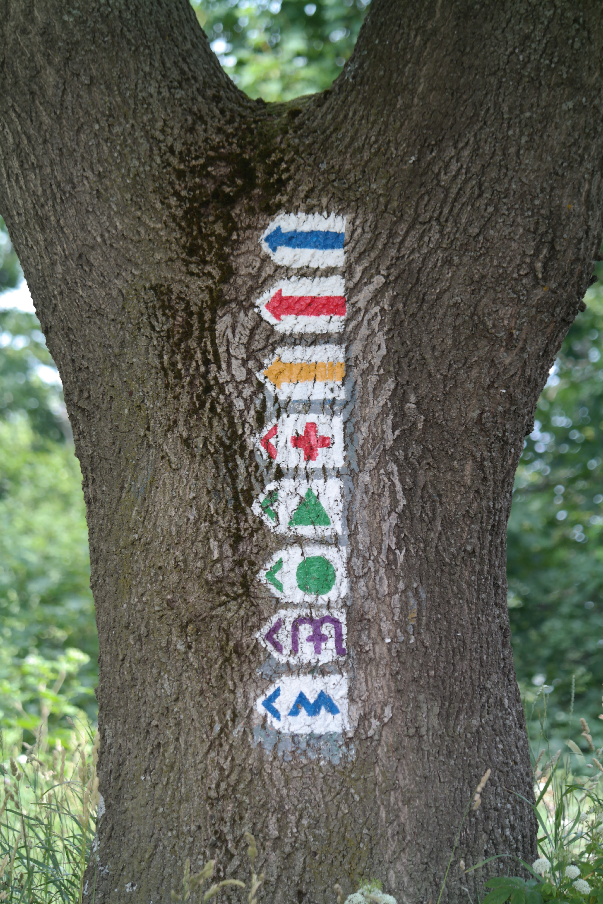 Mit jelentenek a turistajelzések?