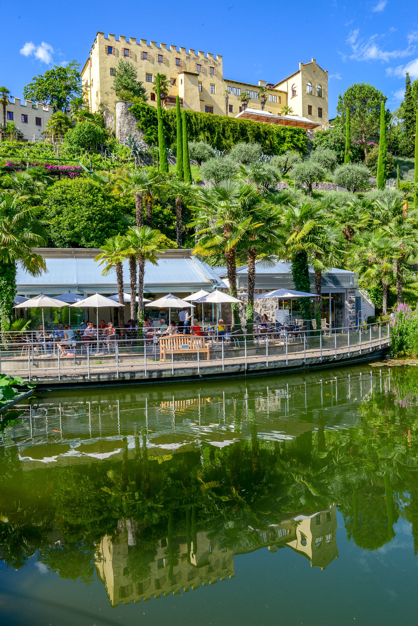 A Trauttmansdorff-kastély kertjei