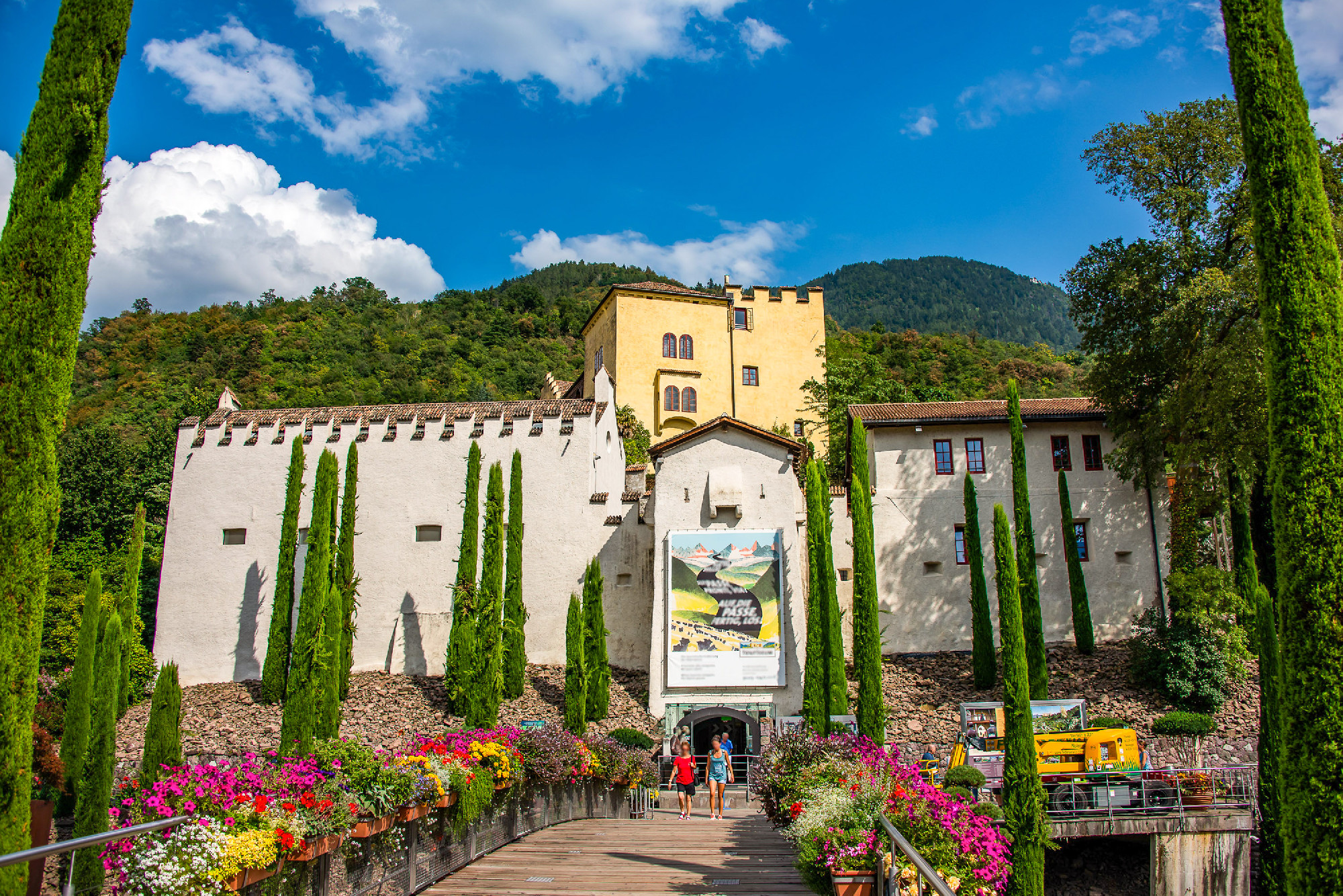 Trauttmansdorff Castle in Meran