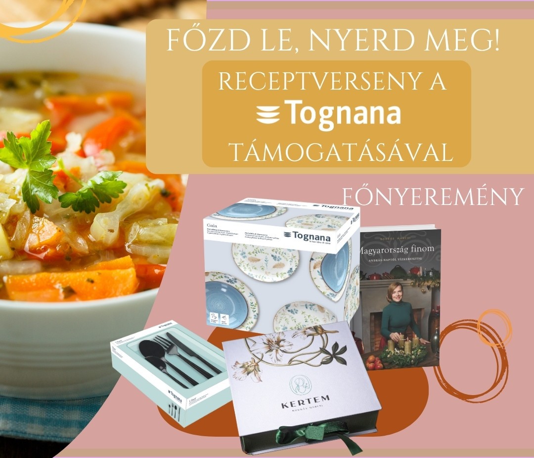 FOLYTATÓDIK A RECEPTVERSENY!