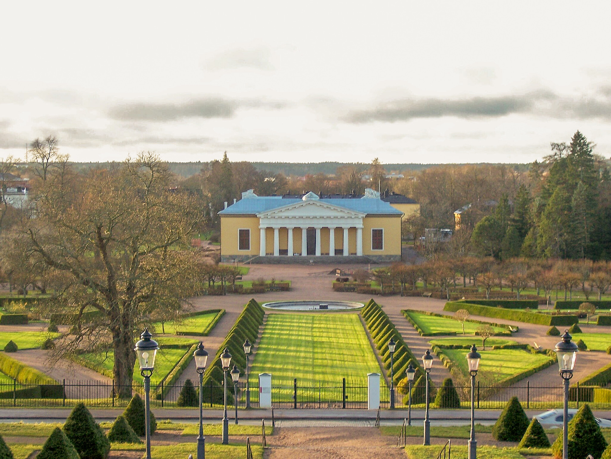 Az Uppsalai Egyetem Botanikus Kertje, Svédország