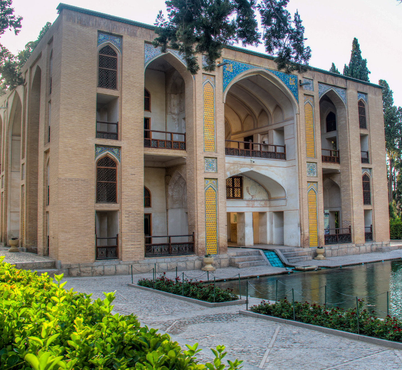 Történelmi kertek: az iráni Fin kert