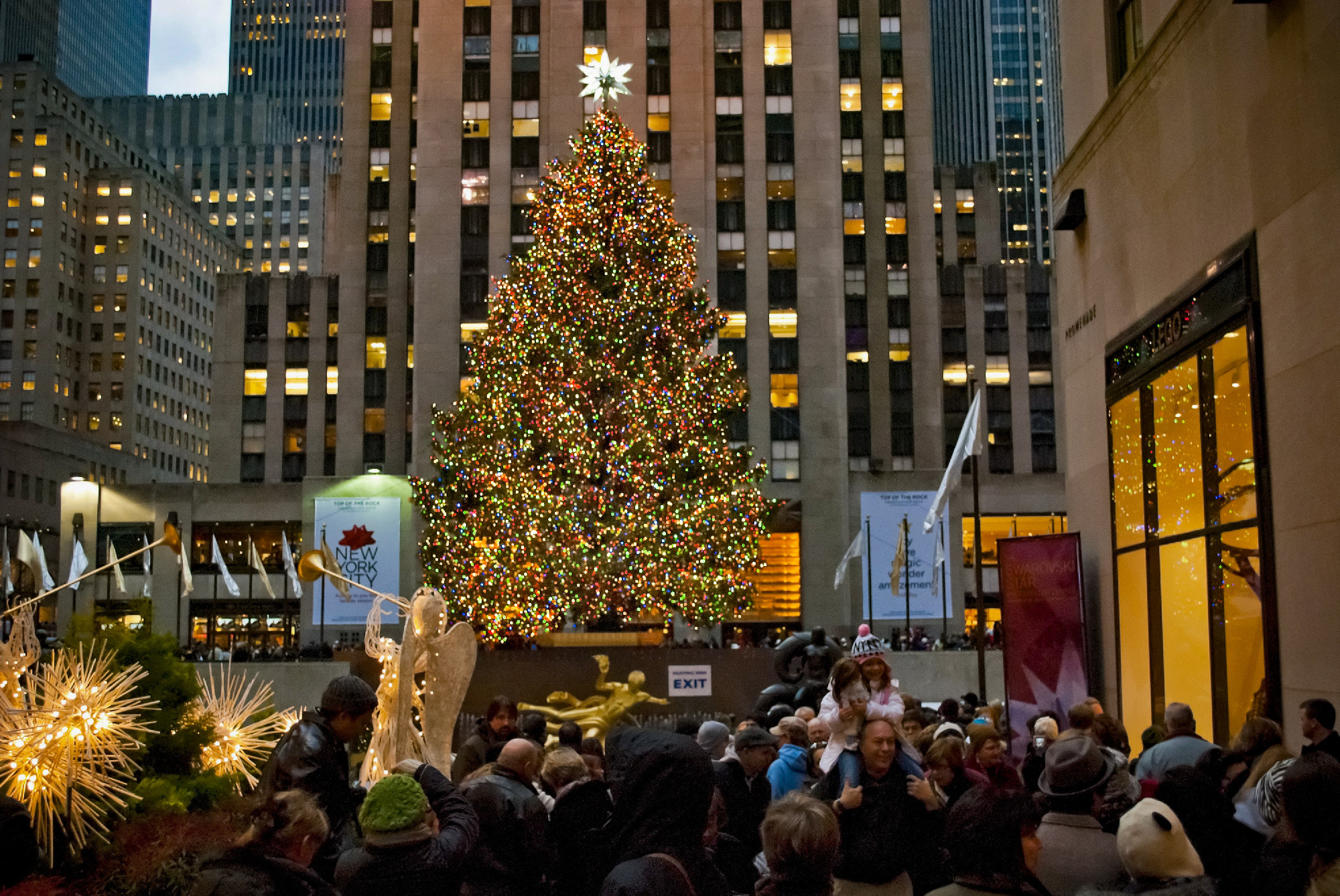 A világ leghíresebb karácsonyfái