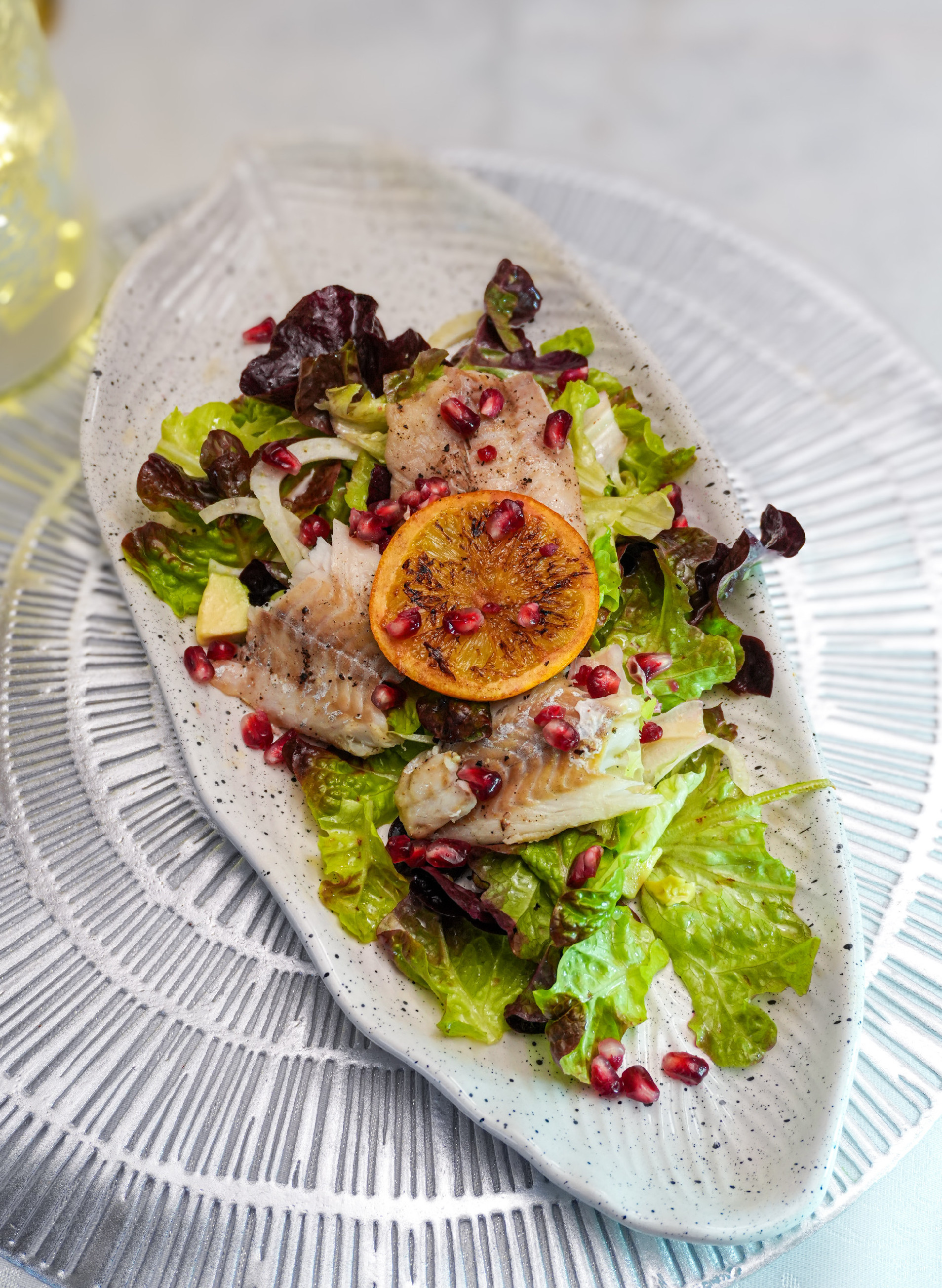 Narancsos sült tőkehal