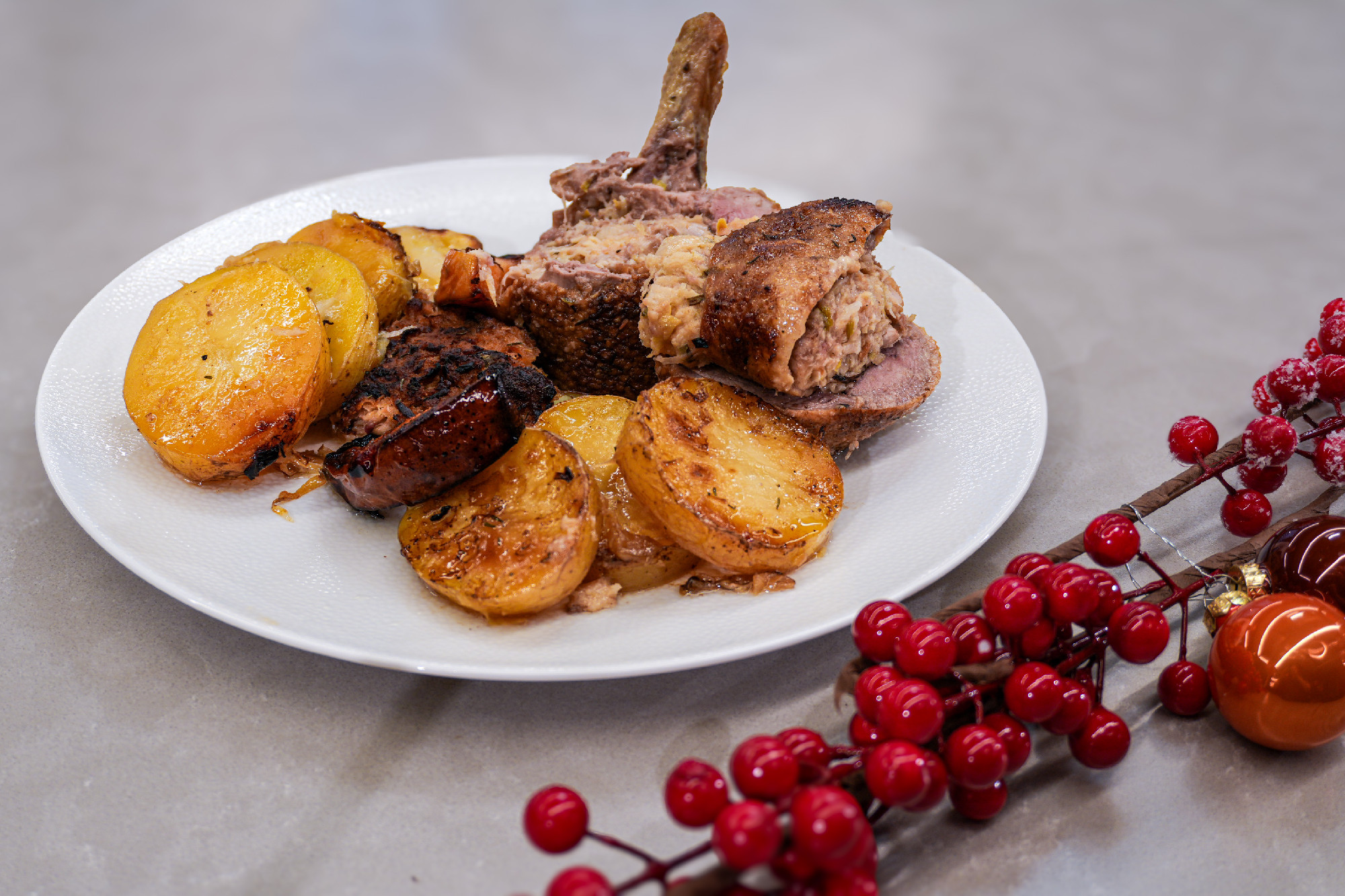 Birsalmás káposztával töltött kacsa