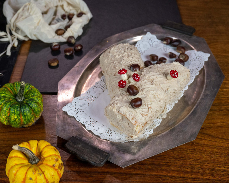 Gesztenyés fatörzs