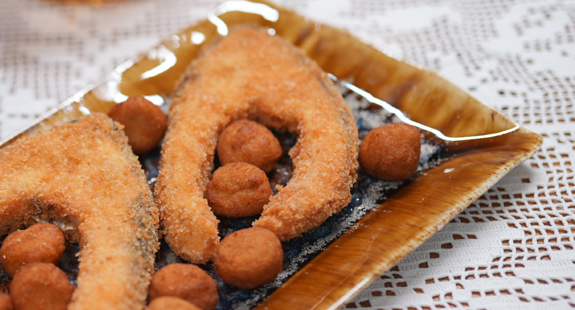 Rántott pontyderék