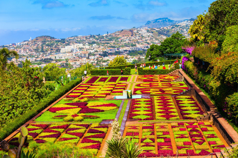 Madeira botanikus kertje