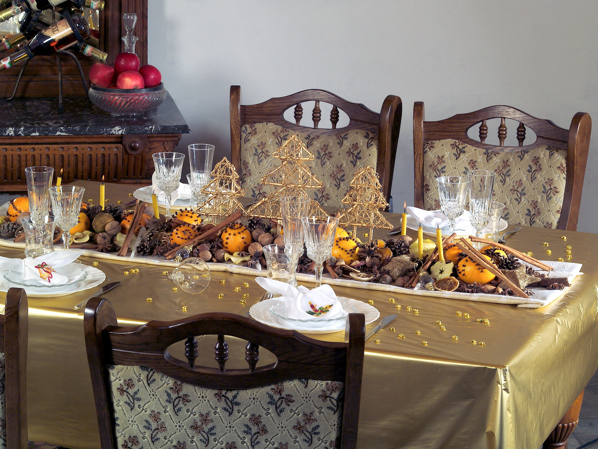 Terítés, tálalás, dekorálás