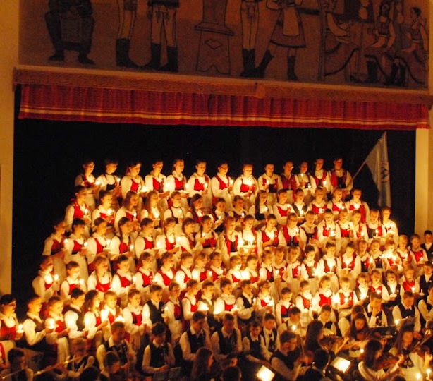 Adventi turnén a Szentegyházi Gyermekfilharmónia