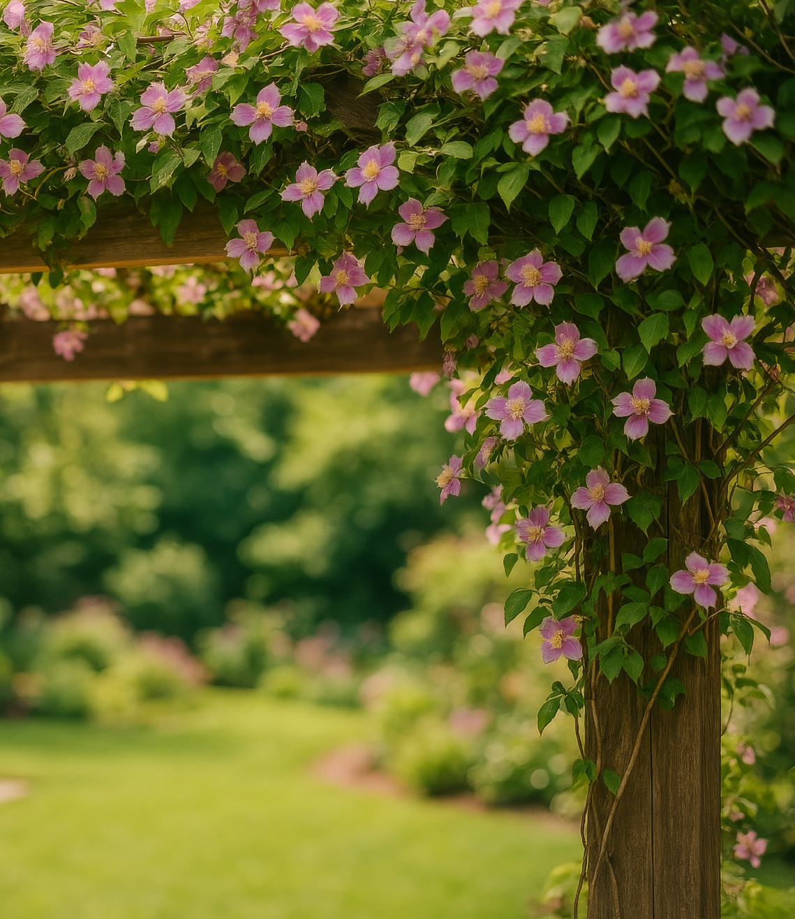 Élő növénysátrat a kertbe