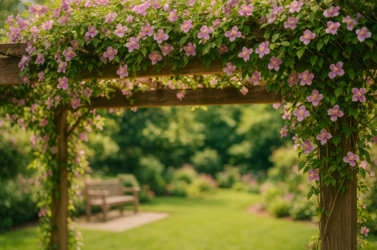 Élő növénysátrat a kertbe