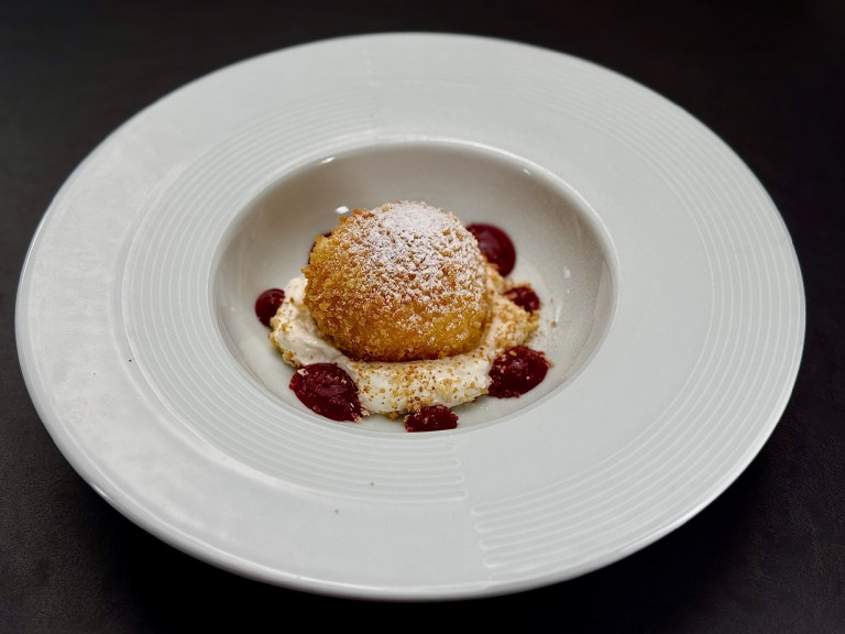 Rántott túrógombóc