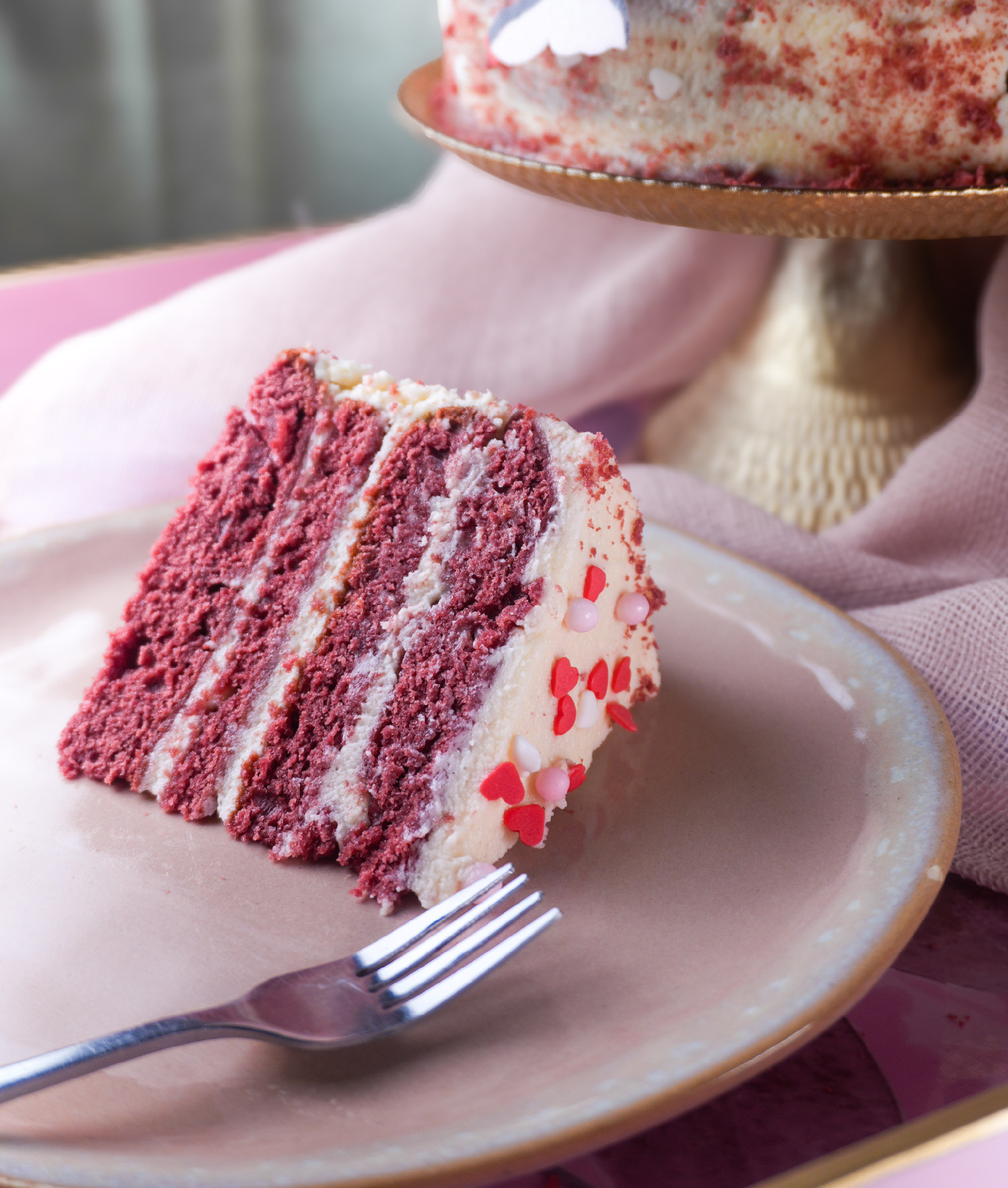 Vörös bársony torta