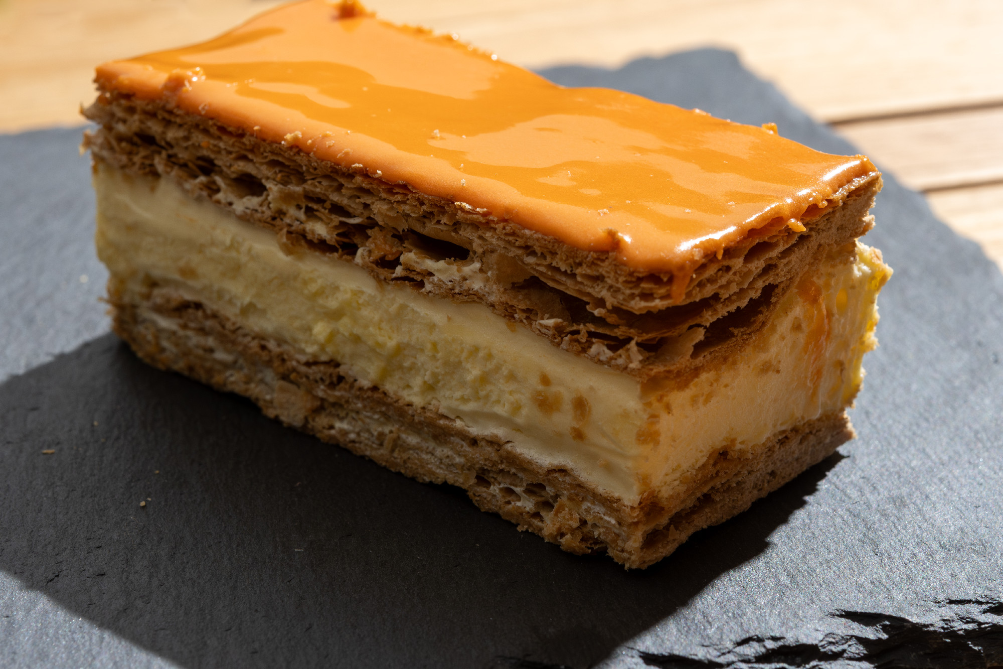 Celebration of the King birthday in Netherlands, tompoes or tomp