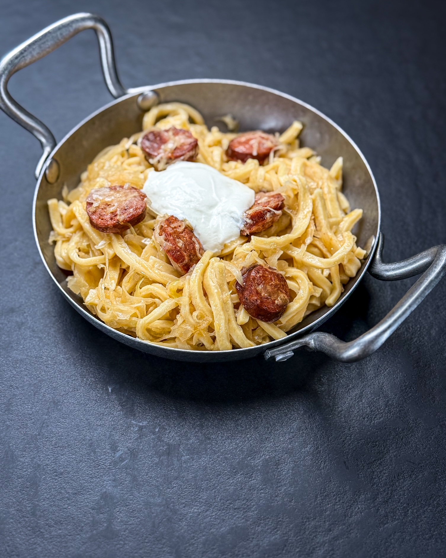 Savanyú káposztás tészta