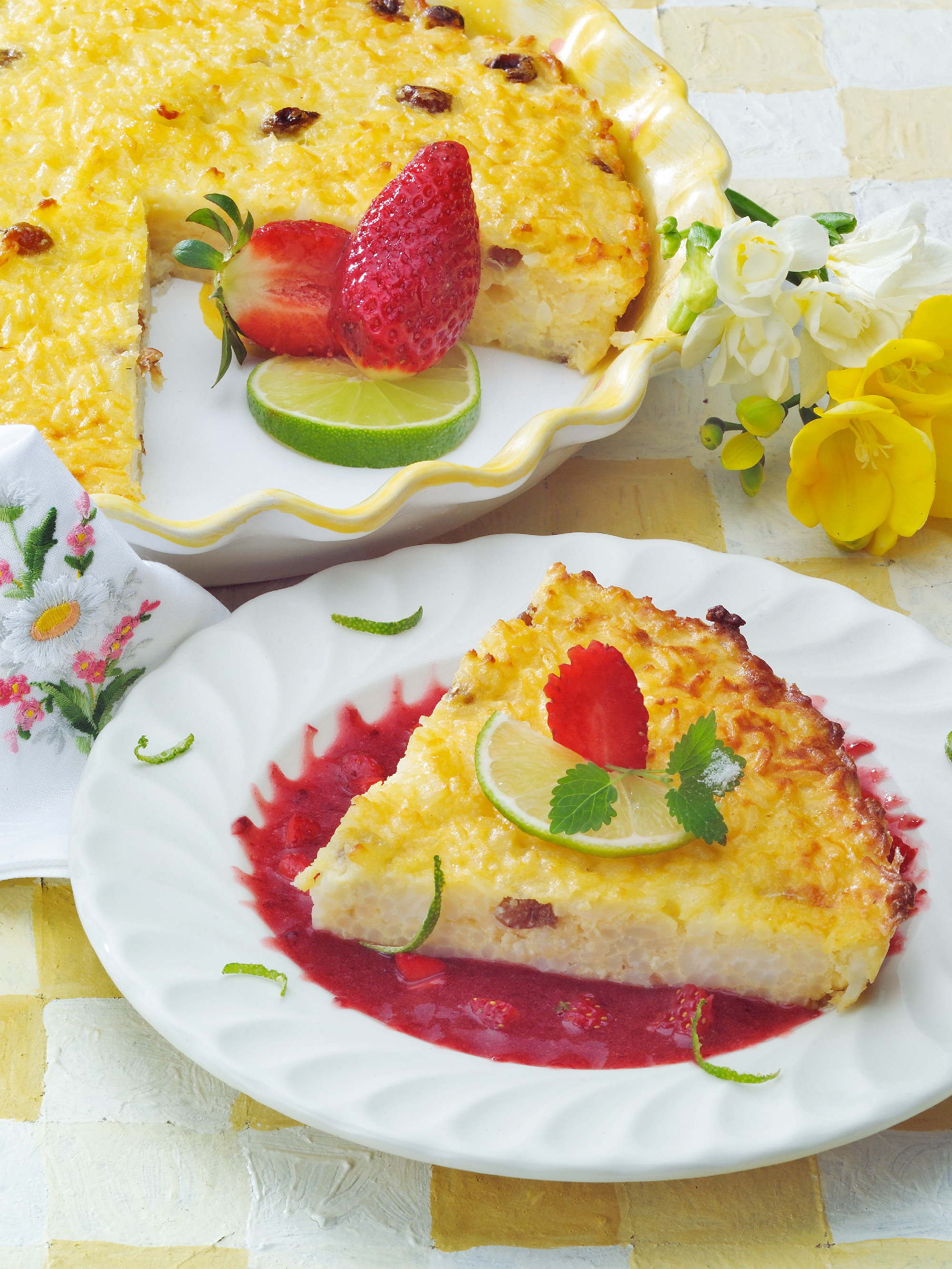 Rizsfelfújt mazsolával, rizskoch málnaszörppel, rizskók lekvárral